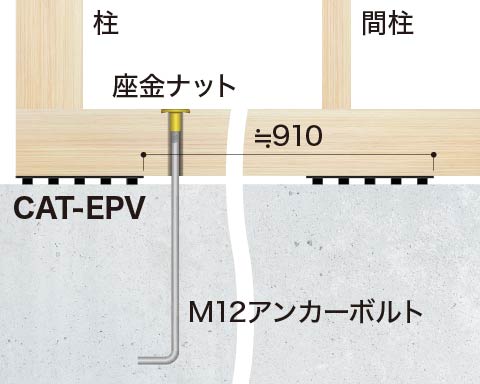 CAT-EPV 設置イメージ立面図