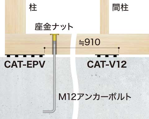 CAT-EPV 設置イメージ立面図